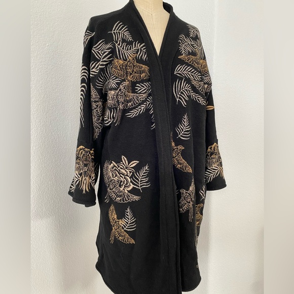 Johnny Was BIYA PAJARO KIMONO - Picture 7 of 12